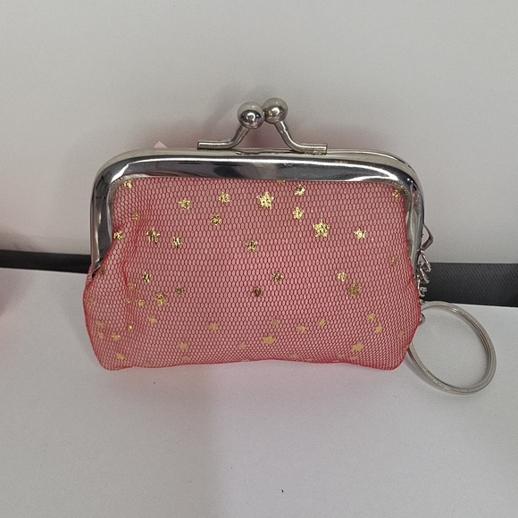 Sanrio Red Mesh Mini Bag with Bow + GIFT - Picture 2 of 5